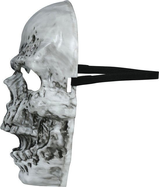 Halloween Masker Zwart Wit Skelet van Fiestas Guirca koop je bij Partywinkel