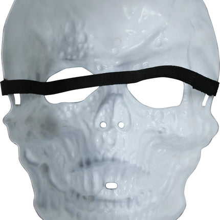 Halloween Masker Zwart Wit Skelet van Fiestas Guirca koop je bij Partywinkel