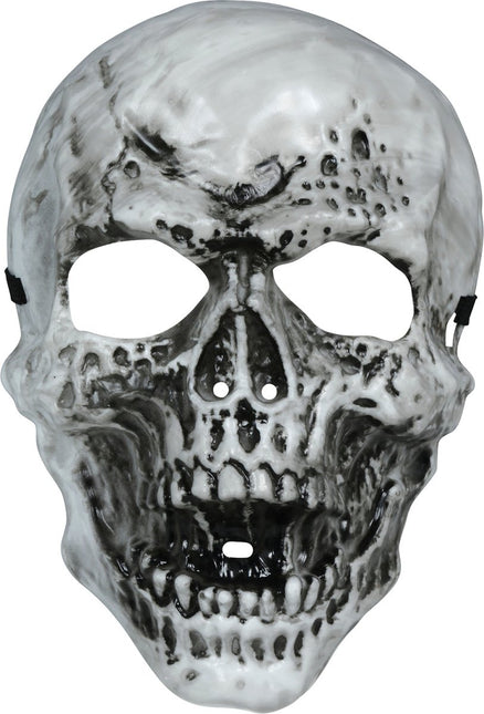 Halloween Masker Zwart Wit Skelet van Fiestas Guirca koop je bij Partywinkel