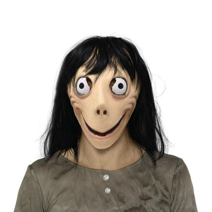 Halloween Momo Gezichtmasker van Fiestas Guirca koop je bij Partywinkel