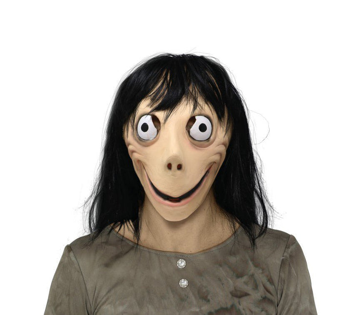 Halloween Momo Gezichtmasker van Fiestas Guirca koop je bij Partywinkel