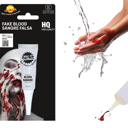Halloween Nep Bloed Rood 15ml van Fiestas Guirca koop je bij Partywinkel