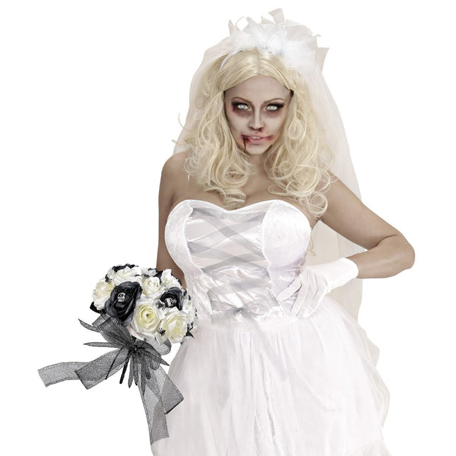 Halloween Nep Bruidboeket van Widmann koop je bij Partywinkel