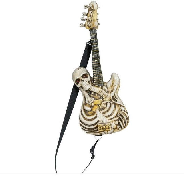 Halloween Nep Gitaar Skelet 58cm van Fiestas Guirca koop je bij Partywinkel