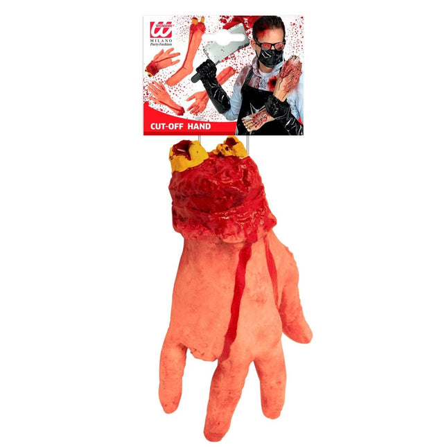 Halloween Nep Hand Afgehakt van Widmann koop je bij Partywinkel