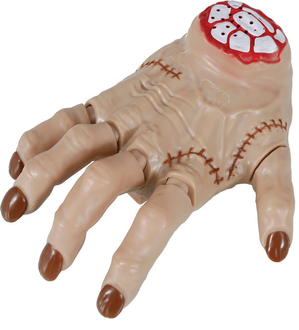 Halloween Nep Hand Beweegbaar Met Afstandsbediening 18cm van Fiestas Guirca koop je bij Partywinkel