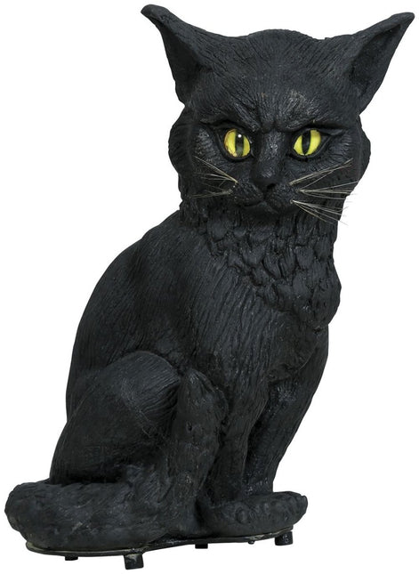 Halloween Nep Kat Met Licht En Geluid 32cm van Fiestas Guirca koop je bij Partywinkel