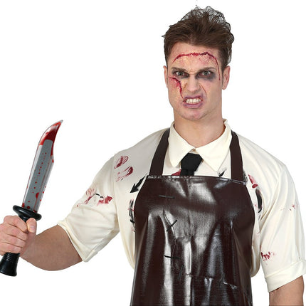 Halloween Nep Mes 34cm van Fiestas Guirca koop je bij Partywinkel