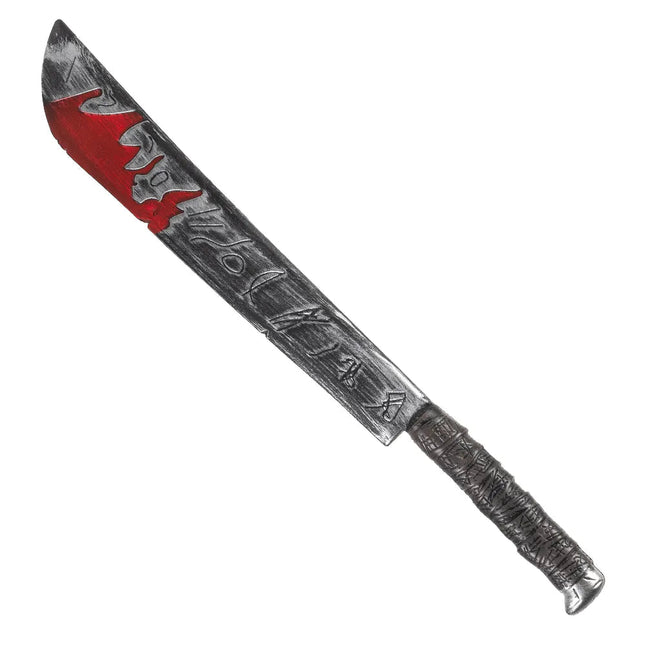 Halloween Nep Mes Bloed 73cm van Boland koop je bij Partywinkel