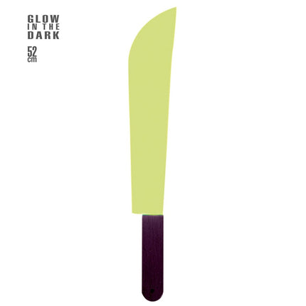 Halloween Nep Mes Machete Glow In The Dark van Widmann koop je bij Partywinkel