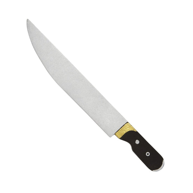 Halloween Nep Mes Zilver 34cm van Widmann koop je bij Partywinkel