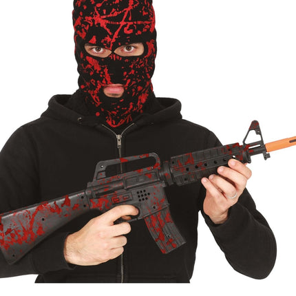 Halloween Nep Pistool Bloederig 59cm van Fiestas Guirca koop je bij Partywinkel