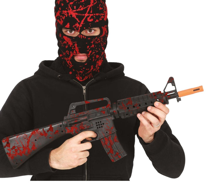 Halloween Nep Pistool Bloederig 59cm van Fiestas Guirca koop je bij Partywinkel