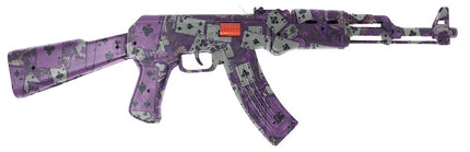 Halloween Nep Pistool Paars 62cm van Fiestas Guirca koop je bij Partywinkel