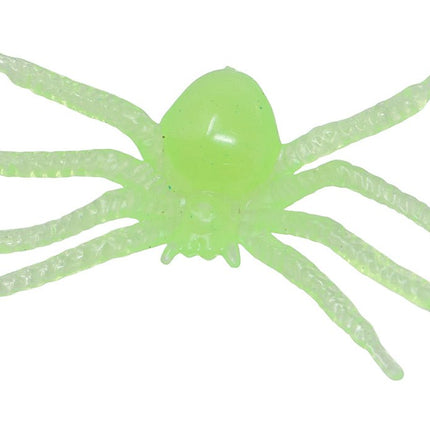 Halloween Nep Spin Fluarescerende 5cm 10st van Fiestas Guirca koop je bij Partywinkel