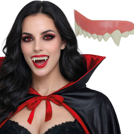 Halloween Nep Tanden Dames Vampier van Fiestas Guirca koop je bij Partywinkel