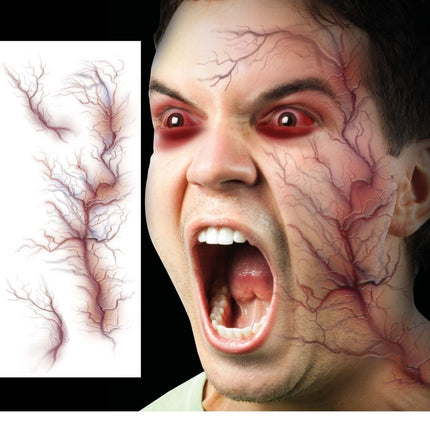 Halloween Nep Tattoo Ader 30cm van Fiestas Guirca koop je bij Partywinkel