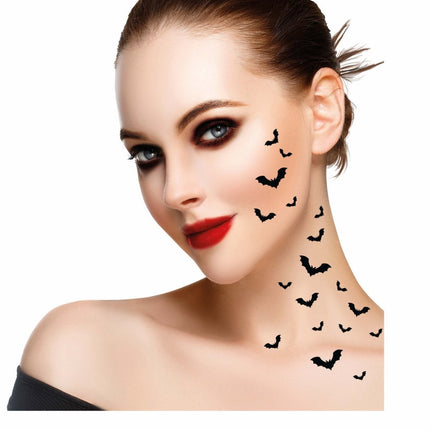 Halloween Nep Tattoos Vleermuizen van Fiestas Guirca koop je bij Partywinkel