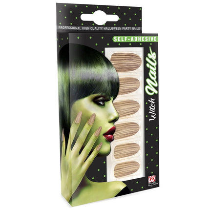 Halloween Nepnagels Heks van Widmann koop je bij Partywinkel