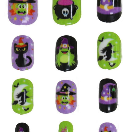 Halloween Nepnagels Kind Heksen van Fiestas Guirca koop je bij Partywinkel