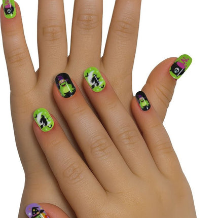 Halloween Nepnagels Kind Heksen van Fiestas Guirca koop je bij Partywinkel