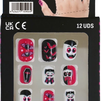 Halloween Nepnagels Kind Vampier van Fiestas Guirca koop je bij Partywinkel