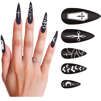 Halloween Nepnagels Vampier van Fiestas Guirca koop je bij Partywinkel