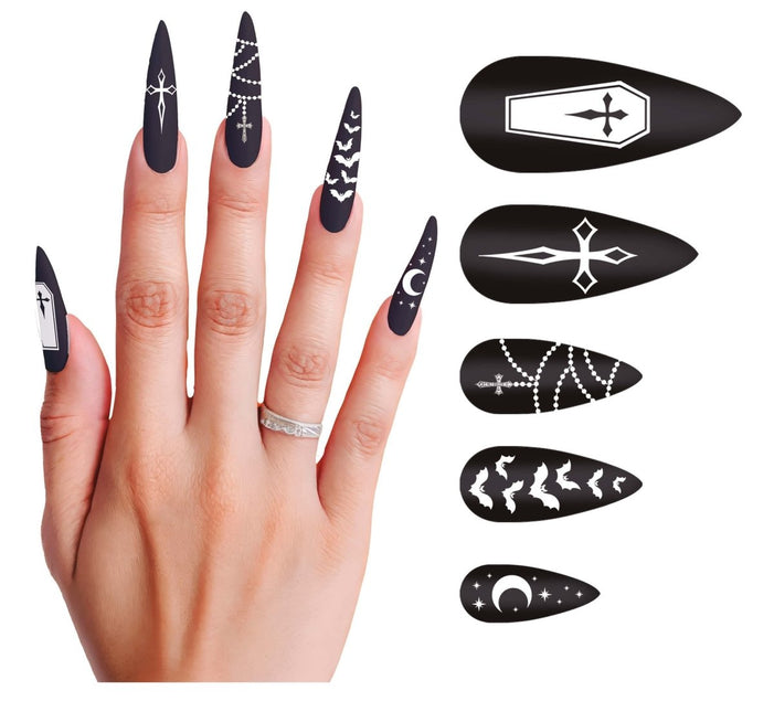 Halloween Nepnagels Vampier van Fiestas Guirca koop je bij Partywinkel