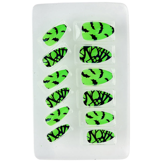 Halloween Nepnagels Vleermuis van Widmann koop je bij Partywinkel