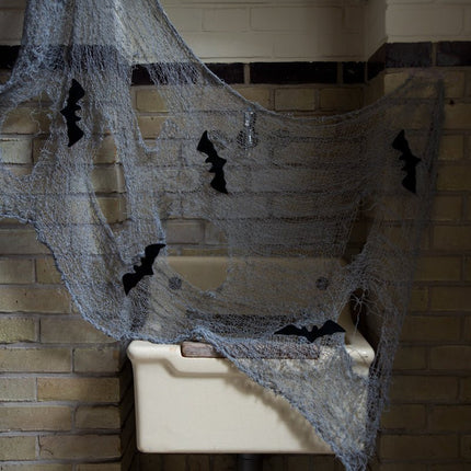 Halloween Net Vleermuizen 1,5m van Folat koop je bij Partywinkel