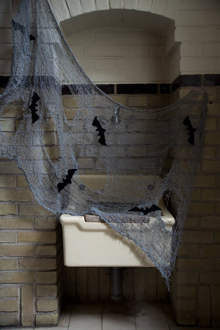 Halloween Net Vleermuizen 1,5m van Folat koop je bij Partywinkel