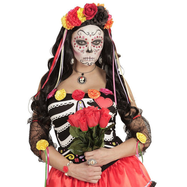 Halloween Oorbellen Schedel van Widmann koop je bij Partywinkel
