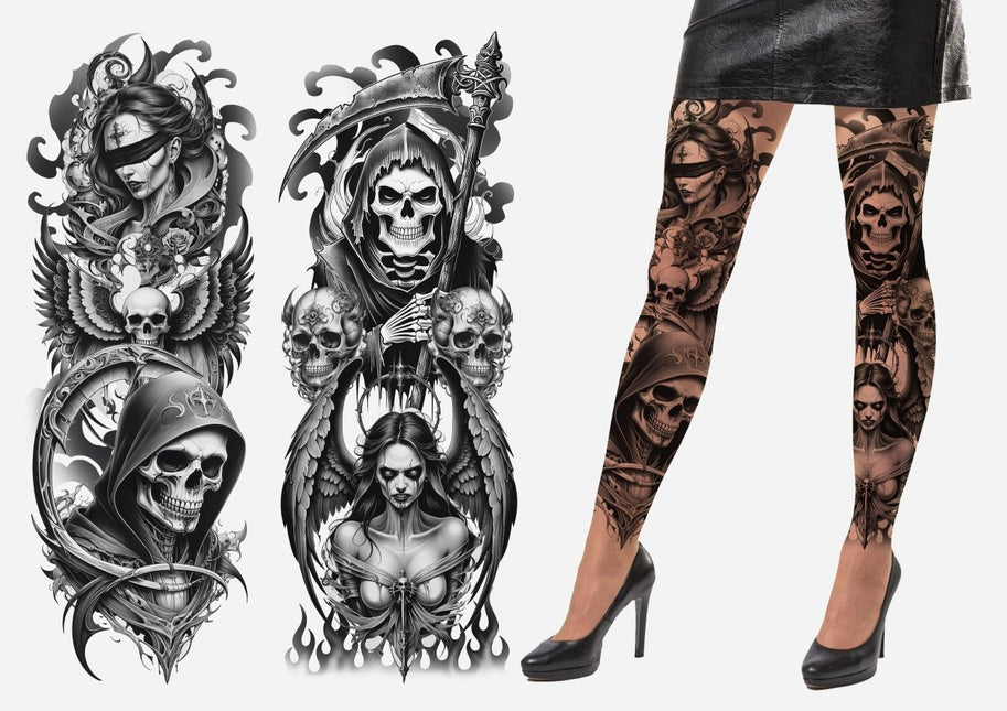 Halloween Panty Skelet Effect Vampier van Fiestas Guirca koop je bij Partywinkel