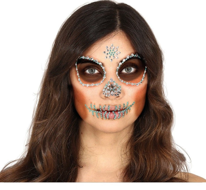 Halloween Plak Diamantjes Groen van Fiestas Guirca koop je bij Partywinkel