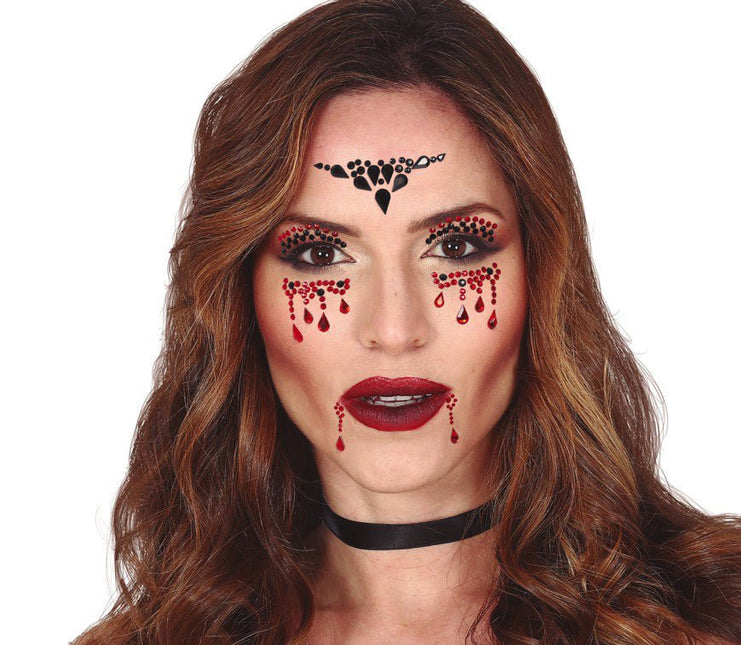 Halloween Plak Diamantjes Vampier van Fiestas Guirca koop je bij Partywinkel