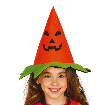 Halloween Pompoen Hoed Kind van Fiestas Guirca koop je bij Partywinkel