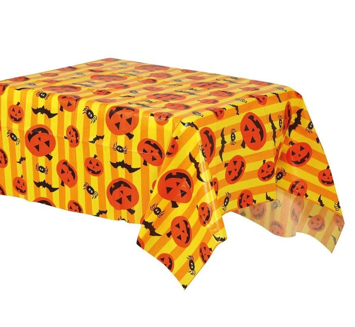 Halloween Pompoen Tafelkleed 2,74m van Fiestas Guirca koop je bij Partywinkel