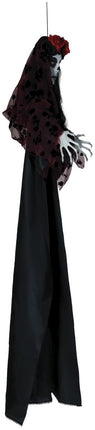 Halloween Pop Catrina Met Licht 1,55m van Fiestas Guirca koop je bij Partywinkel