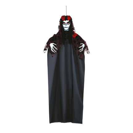 Halloween Pop Catrina Met Licht 1,55m van Fiestas Guirca koop je bij Partywinkel