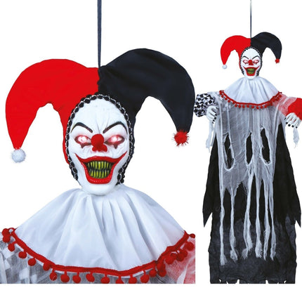 Halloween Pop Clown 1,2m van Fiestas Guirca koop je bij Partywinkel