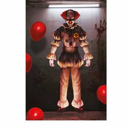 Halloween Pop Clown 1,8m van Fiestas Guirca koop je bij Partywinkel