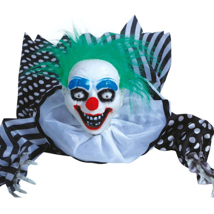 Halloween Pop Clown Met Licht En Geluid 65cm van Fiestas Guirca koop je bij Partywinkel