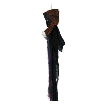 Halloween Pop Gekleurd Skelet Met Licht, Geluid En Beweging 1,2m van Fiestas Guirca koop je bij Partywinkel