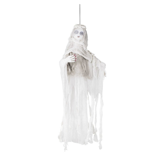 Halloween Pop Gesluierde Geest 1m van Boland koop je bij Partywinkel
