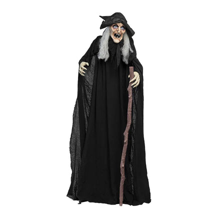 Halloween Pop Heks Endora 1,7m van Boland koop je bij Partywinkel