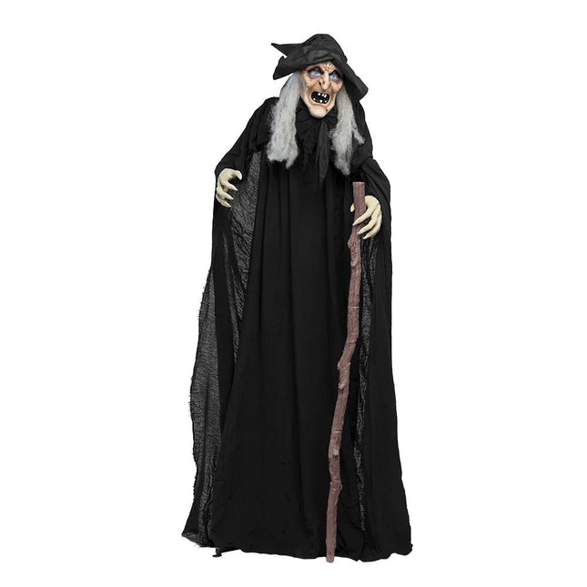 Halloween Pop Heks Endora 1,7m van Boland koop je bij Partywinkel