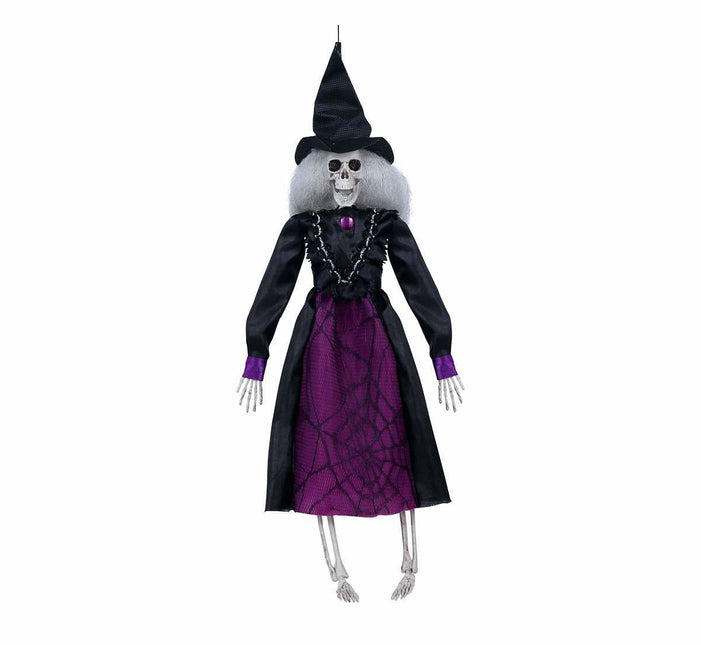 Halloween Pop Heks Skelet 40cm van Fiestas Guirca koop je bij Partywinkel