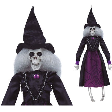 Halloween Pop Heks Skelet 40cm van Fiestas Guirca koop je bij Partywinkel