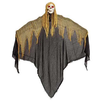 Halloween Pop Magere Hein Met Licht En Geluid 1,3m van Widmann koop je bij Partywinkel