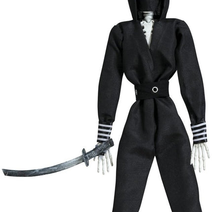 Halloween Pop Ninja Skelet 45cm van Fiestas Guirca koop je bij Partywinkel